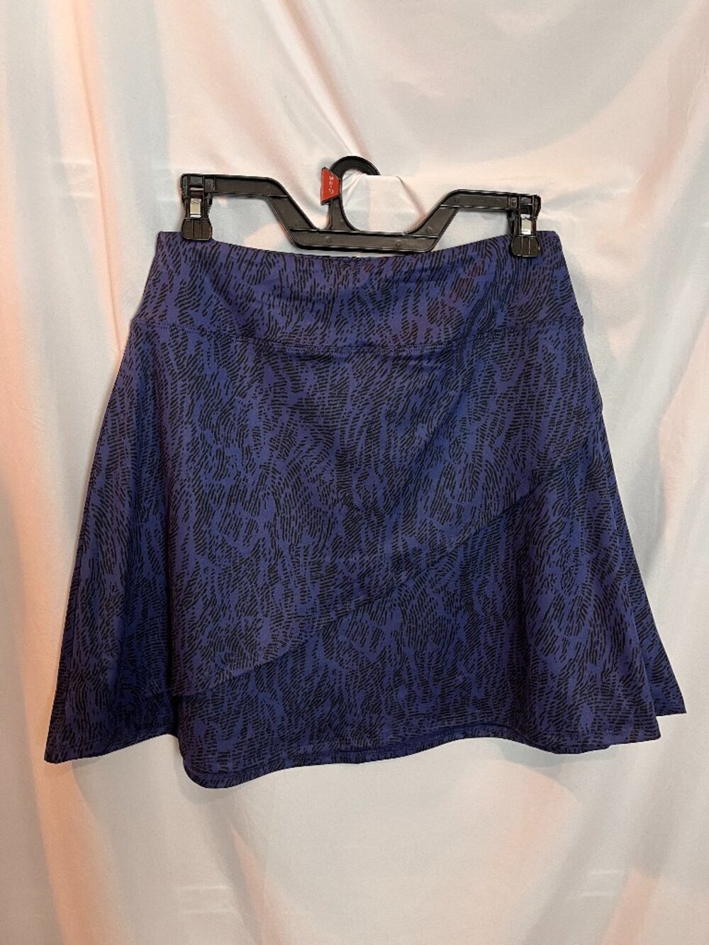 Women's Blue/black Eddie Bauer knit Skirt Size S